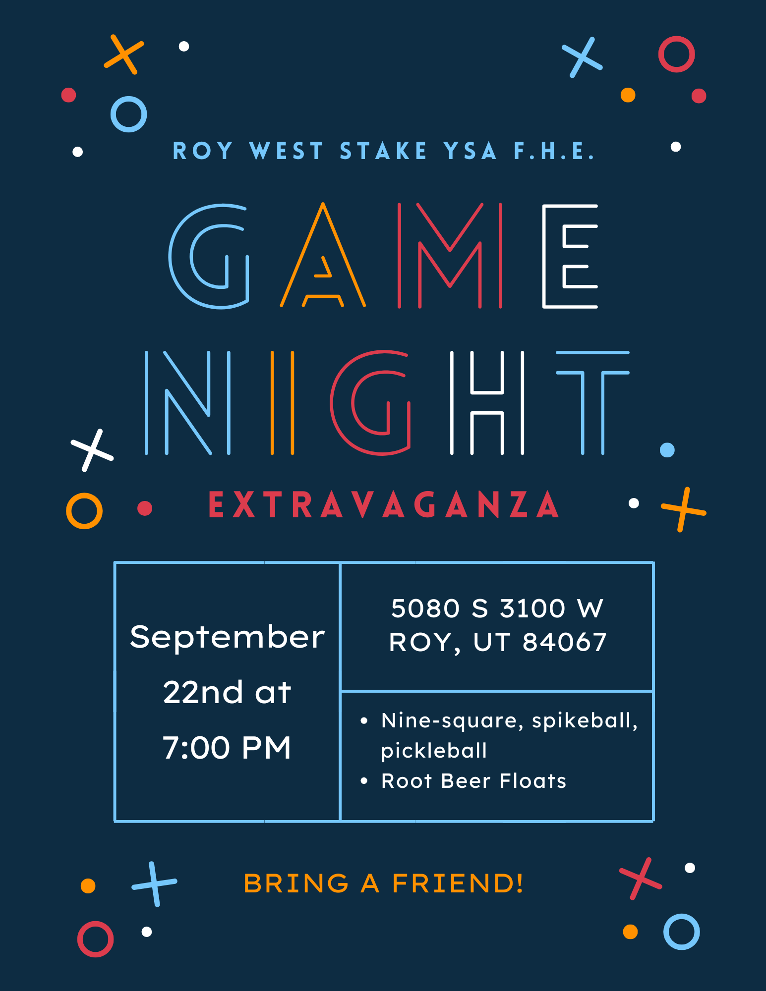 Roy West Stake YSA